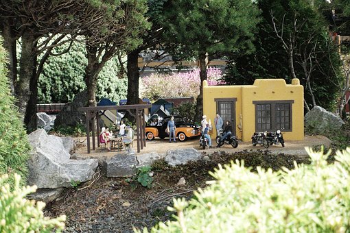 Diorama, Comerciante, Modelo