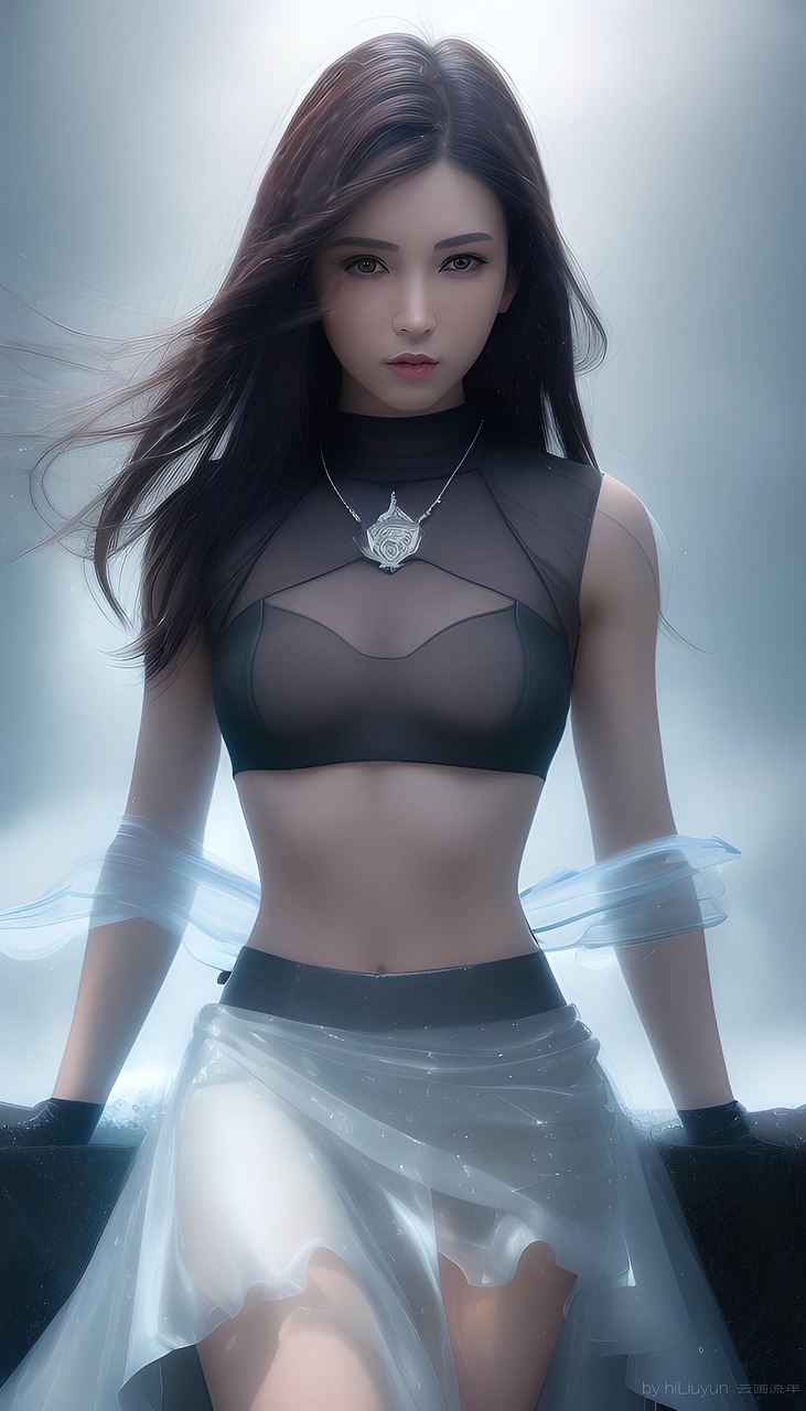 Download Ai Generated, Woman, Pretty. Royalty-Free Stock Illustration