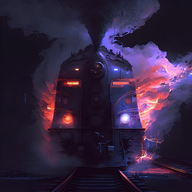 Ai产生的 赛博朋克 火车 - Pixabay上的免费图片 - Pixabay