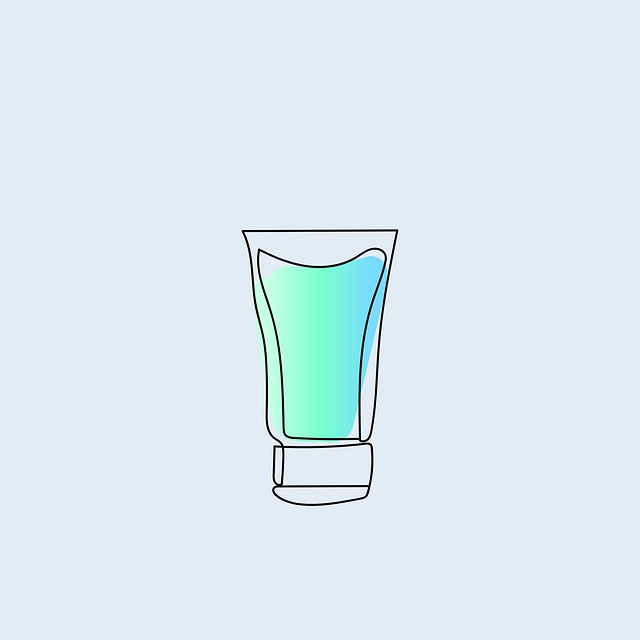 Free cosmetics care bottle illustration