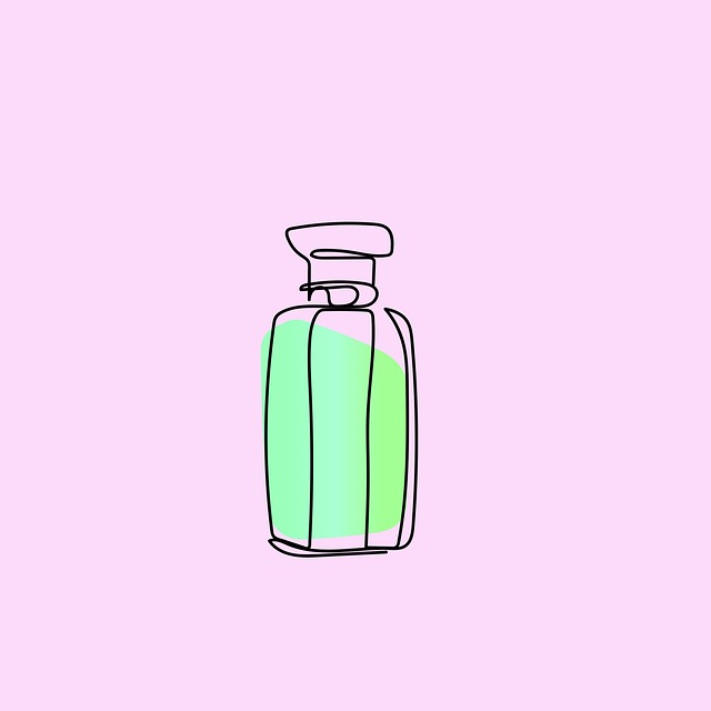 Free little pot cosmetics care illustration