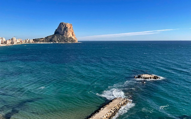 Calpe, Middelhavet, Sol, Ferie, Klippe