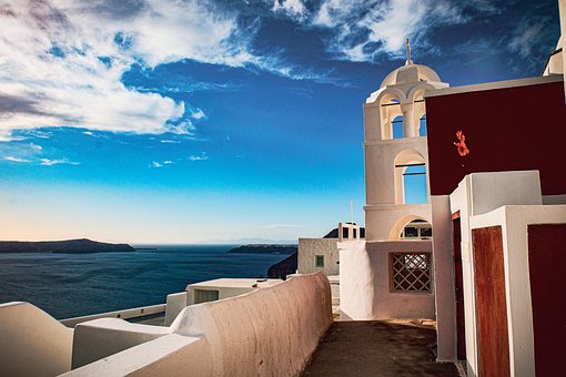 Hav, Santorini, Rejse, Grækenland