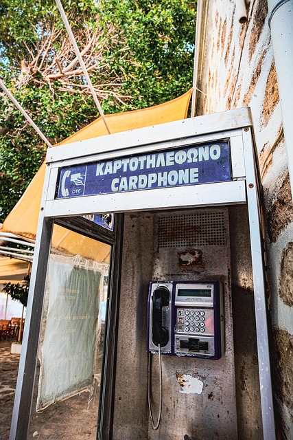 Kabine, Telefon, Grækenland, Ruin, Urbex