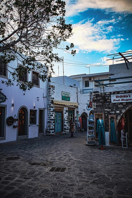 Patmos, Stradă, Loc, Grecia, Turism