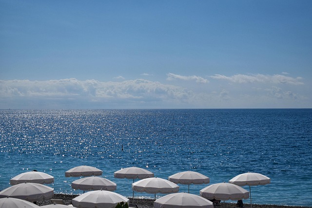 Free Umbrella Sea photo and picture