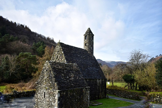 Free Wicklow Mountain Medieval Monastery photo and picture