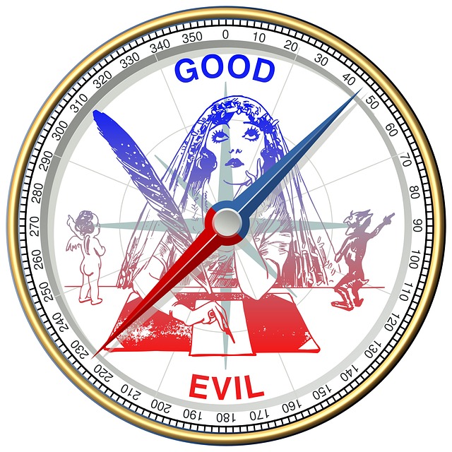 Free morals compass moral compass illustration