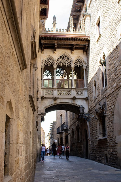 Free Callejon Gotico Barcelona photo and picture