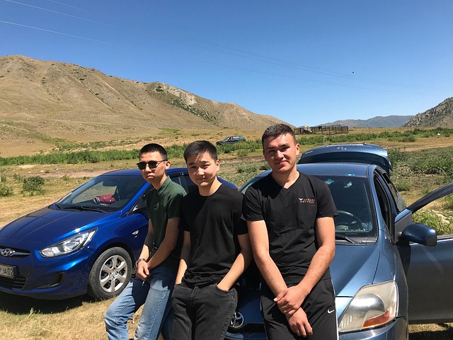 Venner, Fritid, Bjerge, Natur, Bil