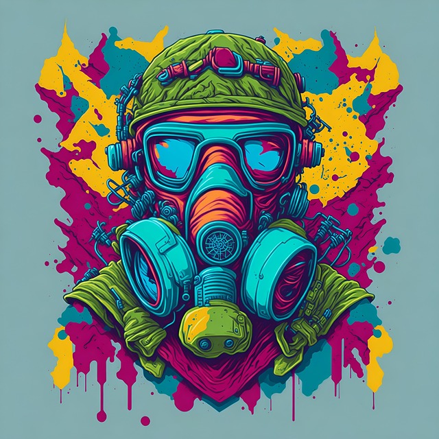 Free ai generated man soldier illustration