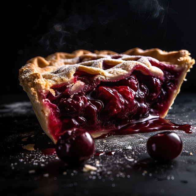 Download free HD stock image of Ai Generated Pie Free ai generated pie cherry pie illustration