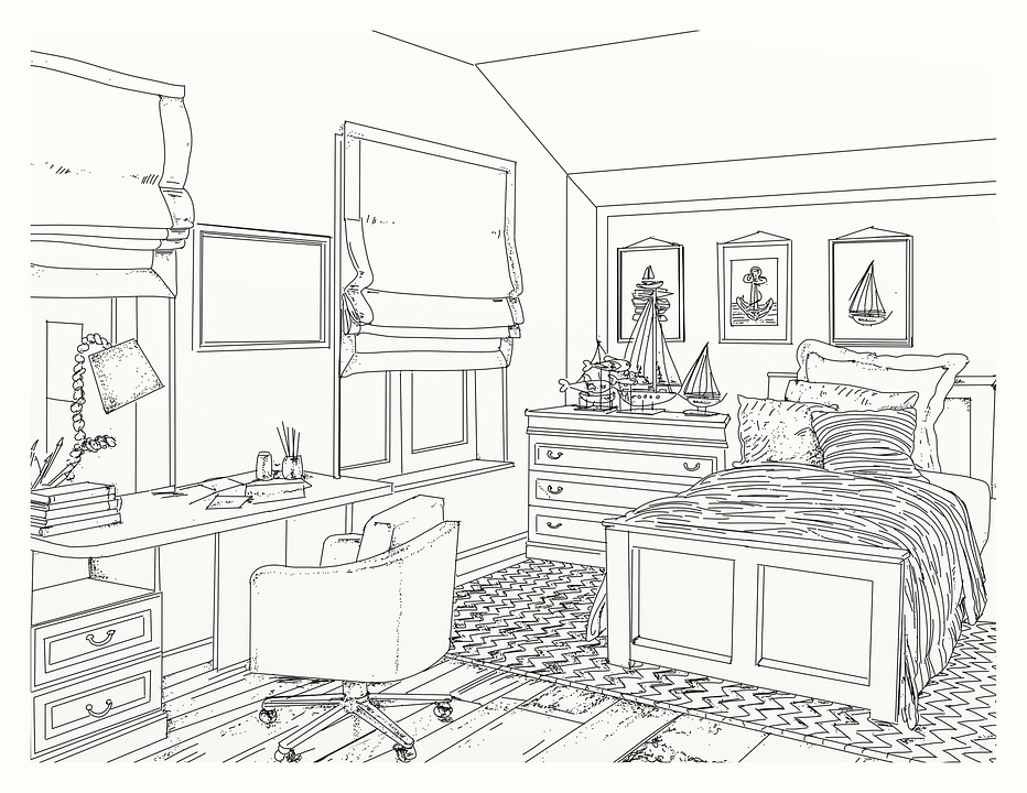 Download Art Bedroom Drawing Royalty Free Stock Illustration Image download-art-bedroom-drawing-royalty-free-stock-illustration-image