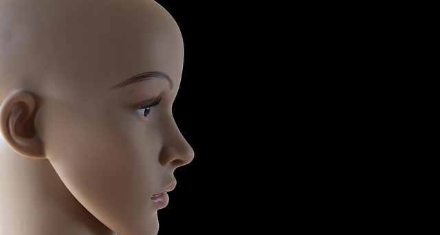 Free artificial intelligence brain think illustration