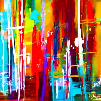 Ai Gerado, Pintura, Acrílico, Textura