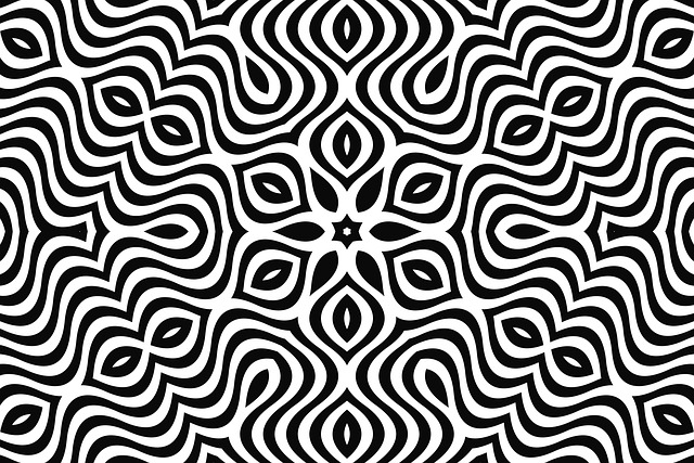 Free pattern wave symmetry illustration