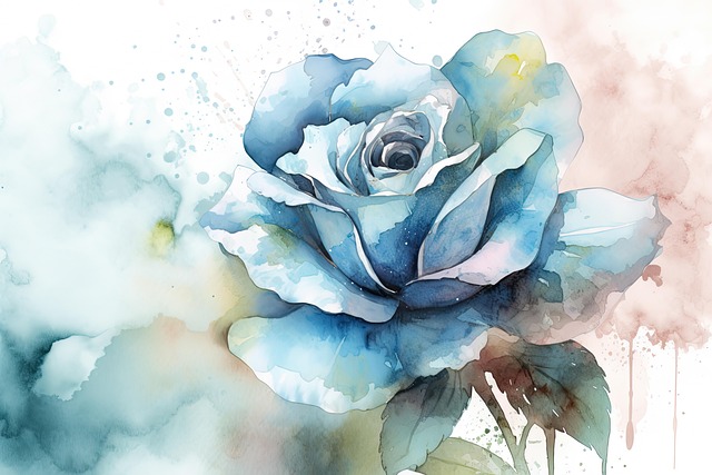 Download free HD stock image of Ai Generated Rose Free ai generated rose flower illustration