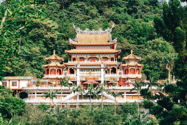 Pagoda, Buda, Moun, Paisaje