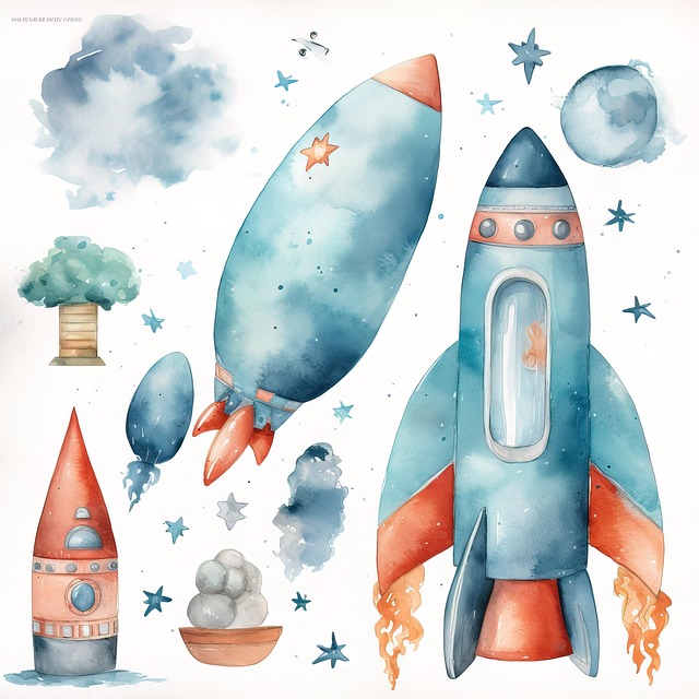 Raumschiff, Raum, Komet, Galaxis