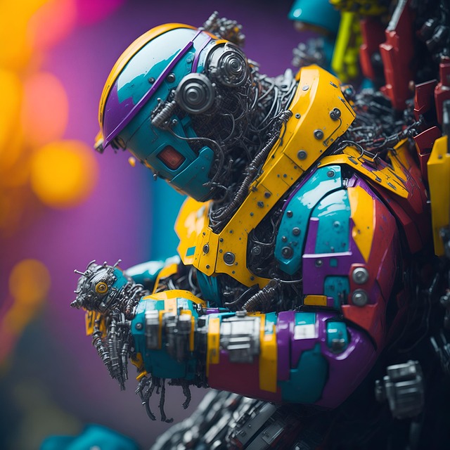 Download free HD stock image of Ai Generated Robot Free ai generated robot machine illustration
