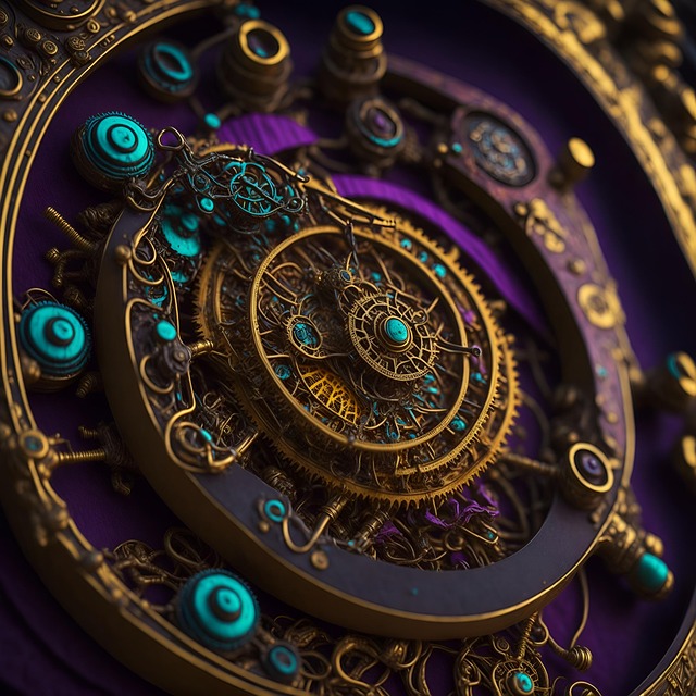 Download free HD stock image of Ai Generated Time Free ai generated time steampunk illustration
