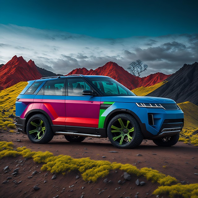 Free ai generated vehicle car illustration
