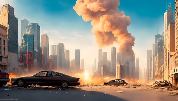 Free Ai Generated City illustration and picture