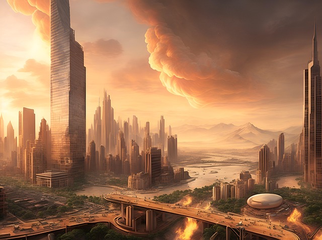 Free ai generated economic crisis global recession illustration