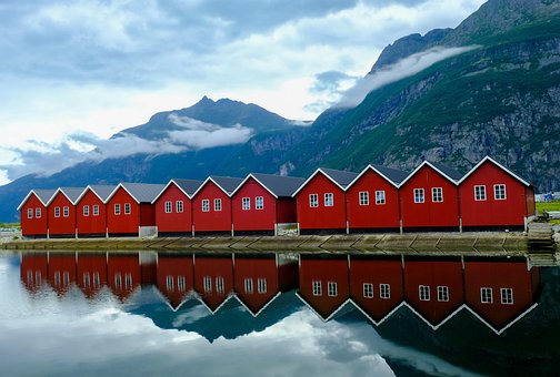 Norwegen, Fjord, Ozean, Skandinavien