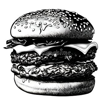 Burger, Frokost, Restaurant, Cafe