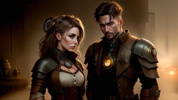 Free Ai Generated Couple photo and picture