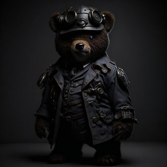 Free Ai Generated Bear illustration and picture