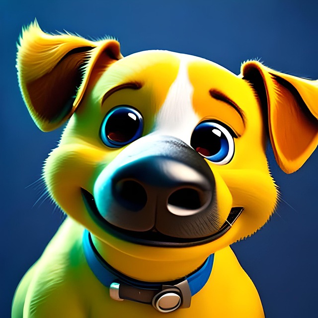 Free Comic Dog photo and picture
