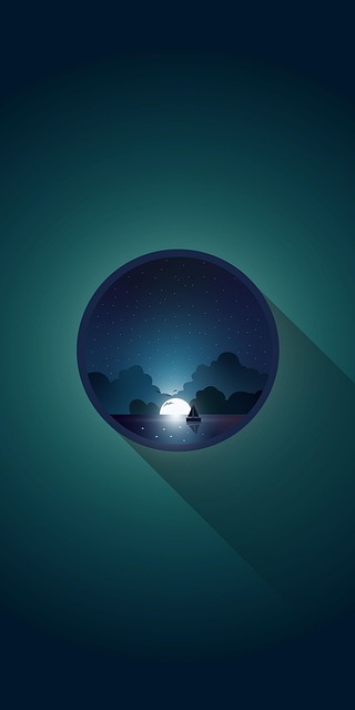 Free space stars galaxy illustration