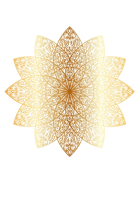 Free sketch rangoli ai generated illustration