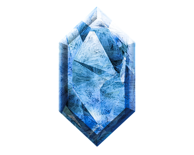 Free ice stone gem illustration