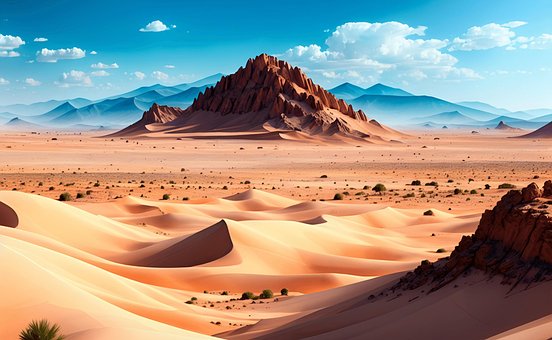 Free Desert Sand illustration and picture