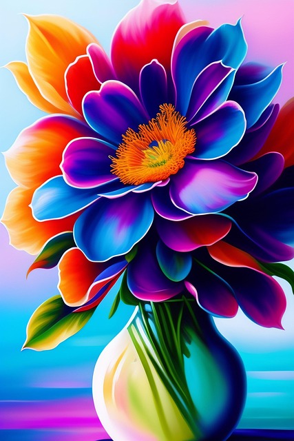 Ai Generado, Flores, Plantas, Pétalos