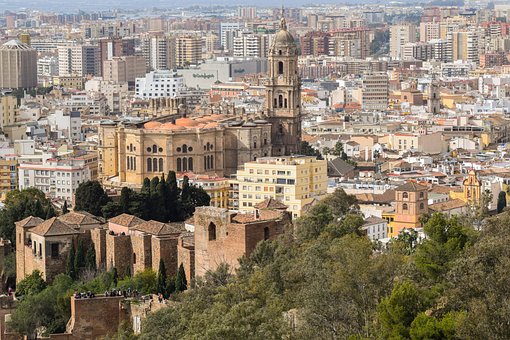 Malaga, Spanien, Cathedral, Kirke