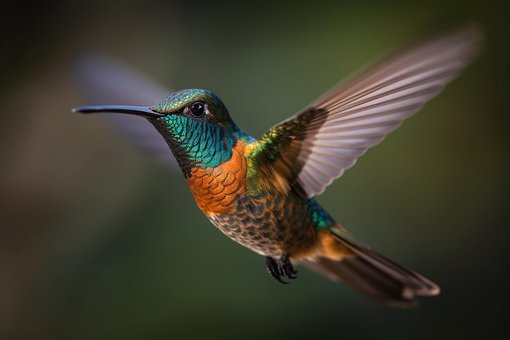 Ai Genereret, Kolibri, Fugl, Natur