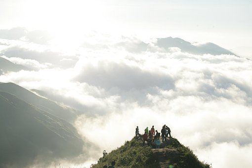 Berg, Wolken, Reisen, Frühling, Natur