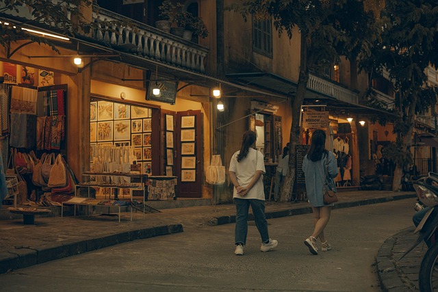 Rua, Andando, Pessoas, Cidade Antiga