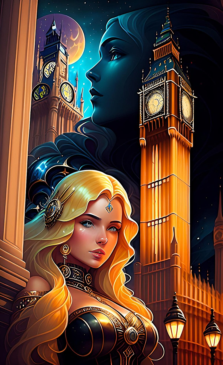 Fantasía Mujer Hermosa Londres - Foto gratis en Pixabay - Pixabay
