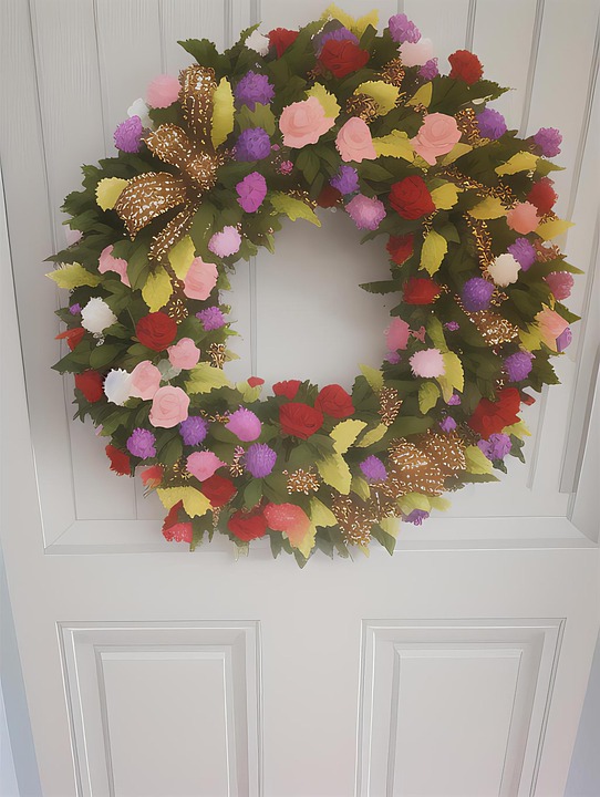 Ai Generated Christmas Wreath - Free image on Pixabay