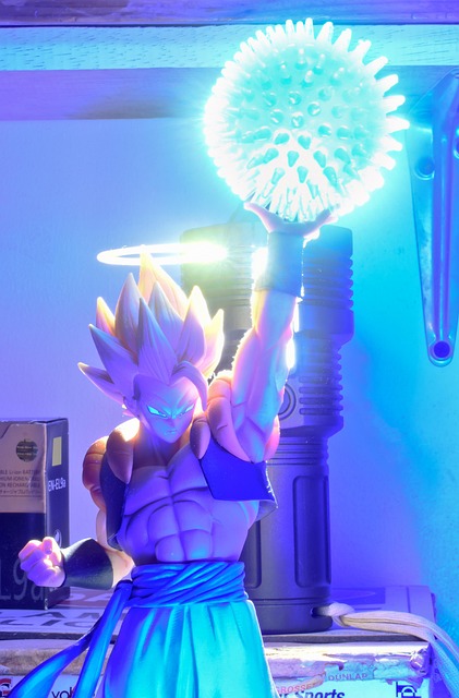 Bola De Energia, Gogeta, Guko, Vegeta
