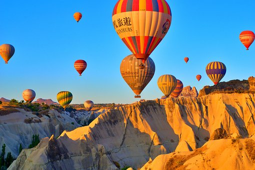 Heißluftballone, Kapadokya, Cappadocia
