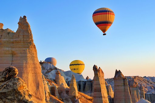 Heißluftballone, Kapadokya, Cappadocia