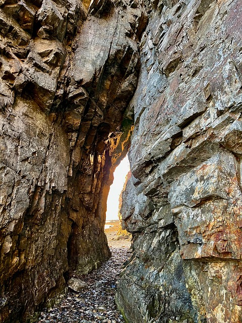 Portal, Granit, Hule, Døråbning, Lys