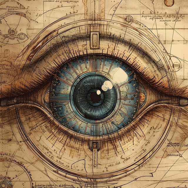 Download free HD stock image of Ai Generated Eye Free ai generated eye iris illustration