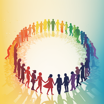 Ai Generiert, Menschen, Regenbogen
